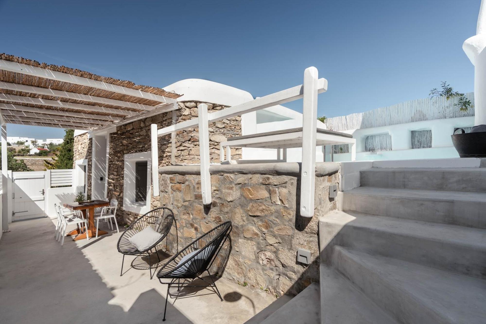 Вилла Casa Bo Private Pool By Monocle Mykonos Town Экстерьер фото